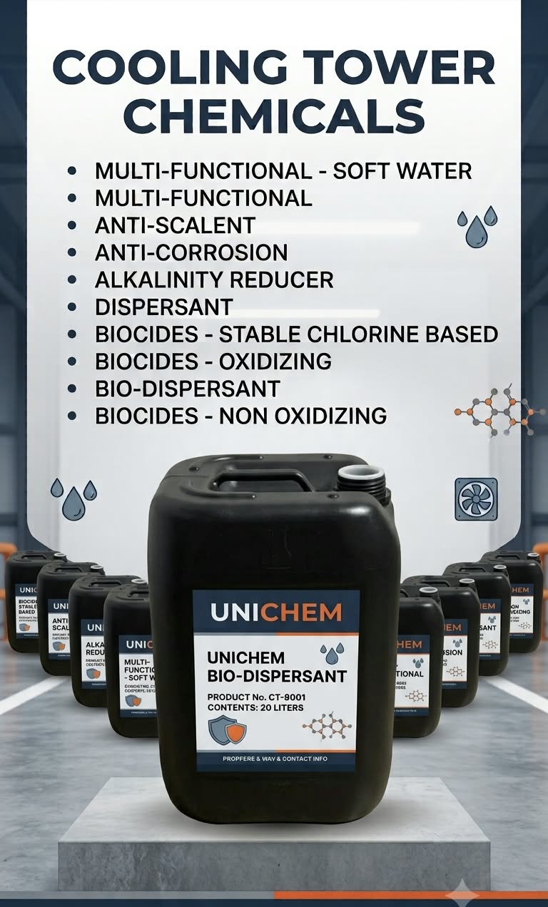 Cooling Tower Chemicals Unichem Brand